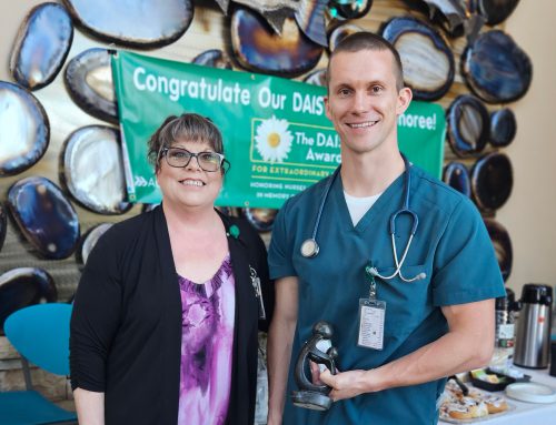 Nurse Justin Wisniewski Bestowed Prestigious DAISY Award